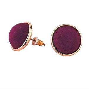 NEW Velvet Stud Earrings